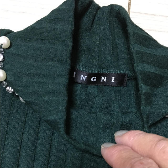 INGNI(イング)のリブニット レディースのトップス(カットソー(半袖/袖なし))の商品写真