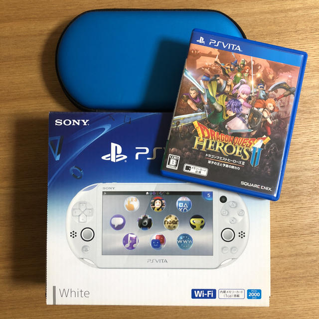 ゲームソフト/ゲーム機本体PlayStationVita本体＋SD8GB＋ドラクエ