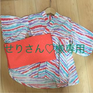 マーキーズ(MARKEY'S)の専用‼️1回着用 オーシャン&グランド 浴衣 Sサイズ(甚平/浴衣)