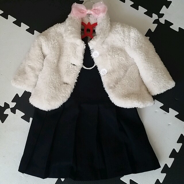 mou jon jon(ムージョンジョン)の女の子用☆ﾌｫｰﾏﾙﾜﾝﾋﾟｰｽ キッズ/ベビー/マタニティのキッズ服女の子用(90cm~)(その他)の商品写真