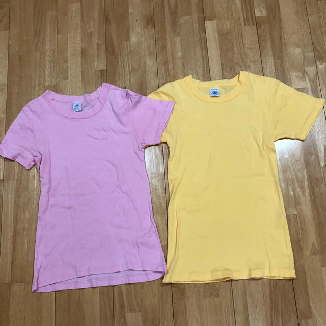 PETIT BATEAU(プチバトー)のプチバトーＴシャツ14an s4色セット レディースのトップス(Tシャツ(半袖/袖なし))の商品写真