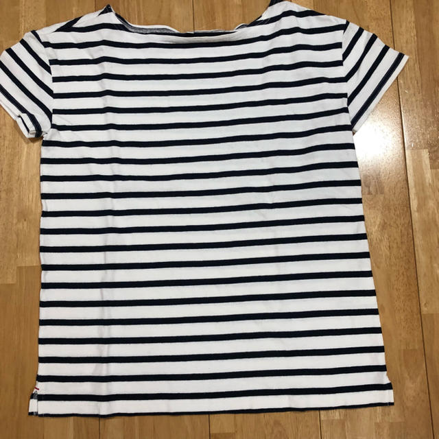 MUJI (無印良品)(ムジルシリョウヒン)の無印良品ボーダーＴシャツ２色セット レディースのトップス(Tシャツ(半袖/袖なし))の商品写真