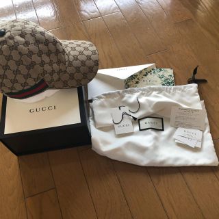 グッチ(Gucci)のGUCCI GGキャンバスベースボールキャップ(キャップ)