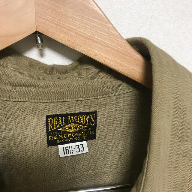 THE REAL McCOY'S(ザリアルマッコイズ)のＭ－３８ カーキシャツ メンズのトップス(シャツ)の商品写真
