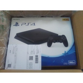 プレイステーション4(PlayStation4)の【新品】PS4 ジェット・ブラック 500GB(家庭用ゲーム機本体)