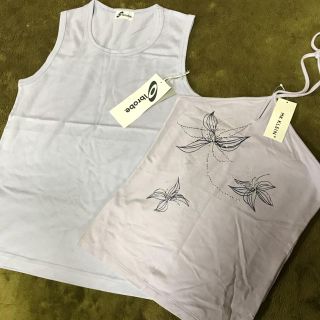 ミッシェルクラン(MICHEL KLEIN)の新品！キャミソール Mサイズ 2点set ☆かんたんラクマパック(キャミソール)