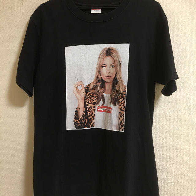 Supreme(シュプリーム)の◼️せいは様 専用 シュプリーム  ケイトモス  Tシャツ 黒 L メンズのトップス(Tシャツ/カットソー(半袖/袖なし))の商品写真