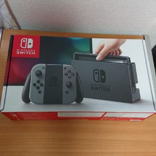 新品 未使用 ニンテンドースイッチ グレー(家庭用ゲーム機本体)