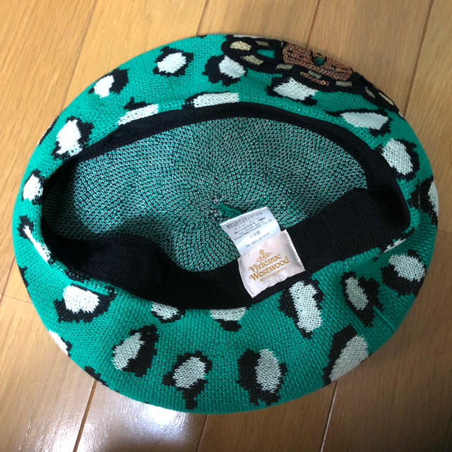 Vivienne Westwood(ヴィヴィアンウエストウッド)の【美品】Vivienne Westwood夏用ベレー帽 レディースの帽子(ハンチング/ベレー帽)の商品写真