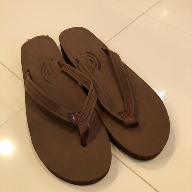 RAINBOW SANDALS ブラウン Lビーチサンダル