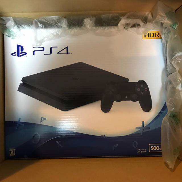 新品 PlayStation4 500gb ジェットブラック CUH-2100-