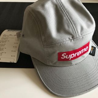 シュプリーム(Supreme)のシュプリーム キャンプキャップ 帽子 ハット キャップ シルバー グレー(キャップ)