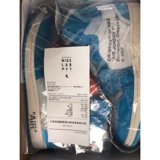 ナイキ(NIKE)の値下げ OFFWHITE NIKE THE TEN JORDAN 1  29.0(スニーカー)