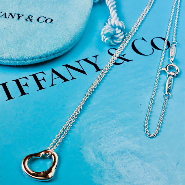 Tiffany & Co.(ティファニー)のYUUSD様 専用 ティファニー オープンハート ミニ レディースのアクセサリー(ネックレス)の商品写真