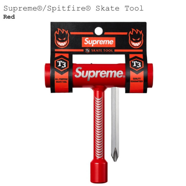 Supreme - Supreme Spitfire  Skate Tool