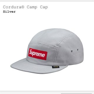 シュプリーム(Supreme)の Supreme Cordura Camp Cap Silver (キャップ)