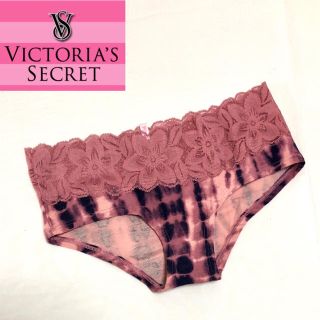 ヴィクトリアズシークレット(Victoria's Secret)のレーストリムヒップスター♦︎オレンジタイダイ(ショーツ)