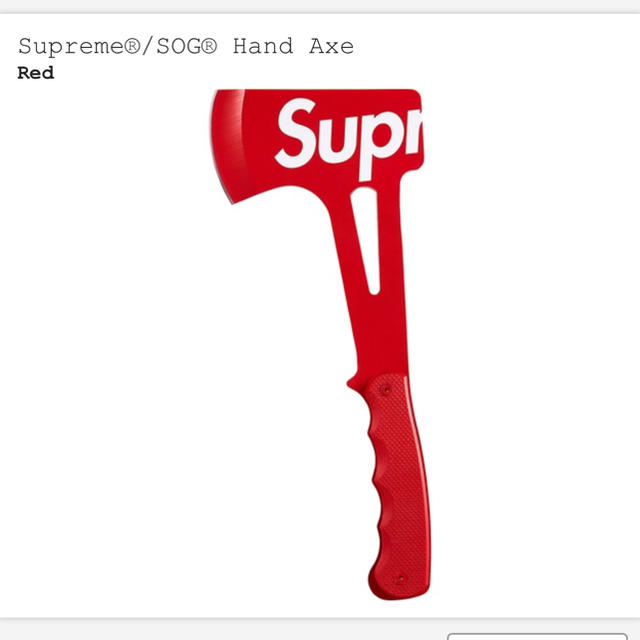 Supreme(シュプリーム)のSupreme SOG Hand Axe 斧 オノ スポーツ/アウトドアのアウトドア(その他)の商品写真