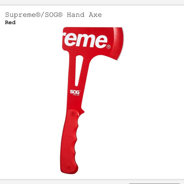 Supreme(シュプリーム)のSupreme SOG Hand Axe 斧 オノ スポーツ/アウトドアのアウトドア(その他)の商品写真