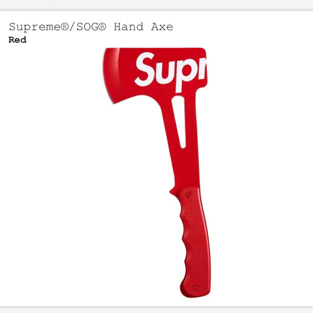 Supreme(シュプリーム)のSupreme SOG Hand Axe 斧 オノ スポーツ/アウトドアのアウトドア(その他)の商品写真