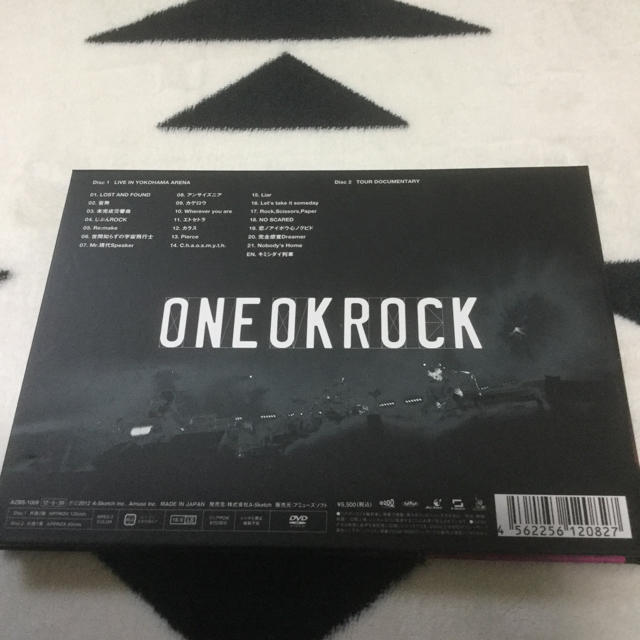 ONE OK ROCK(ワンオクロック)のONE OK ROCK 残響リファレンス DVD エンタメ/ホビーのタレントグッズ(ミュージシャン)の商品写真