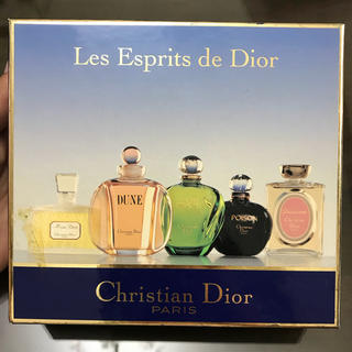 クリスチャンディオール(Christian Dior)の新品未使用クリスチャンディオールミニ香水セット(香水(女性用))