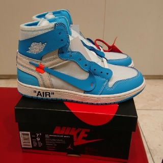 ナイキ(NIKE)のNIKE air jordan 1 off white the ten国内黒タグ(スニーカー)