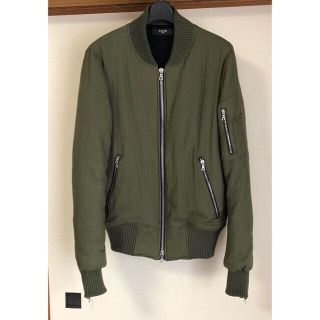 AMIRI カシミヤコットン ボンバーブルゾン XS(ブルゾン)