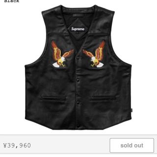 シュプリーム(Supreme)のSupreme eagle leather vest(ベスト)