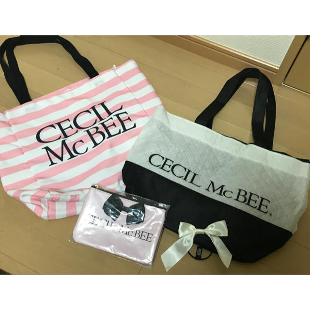 CECIL McBEE(セシルマクビー)の【送料無料】CECIL Mc BEE  4点セット レディースのバッグ(トートバッグ)の商品写真