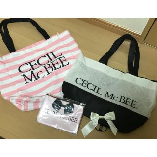 セシルマクビー(CECIL McBEE)の【送料無料】CECIL Mc BEE  4点セット(トートバッグ)