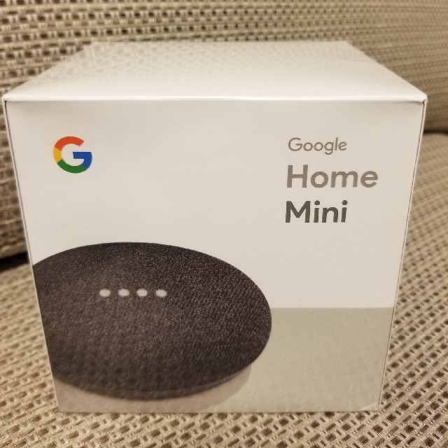 google home mini チャコール