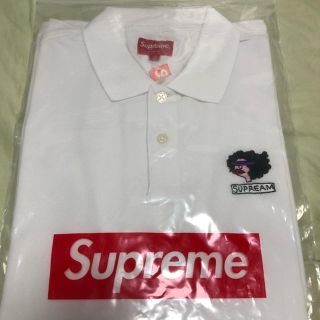 シュプリーム(Supreme)のsupreme gonz ramm polo 白 M(ポロシャツ)