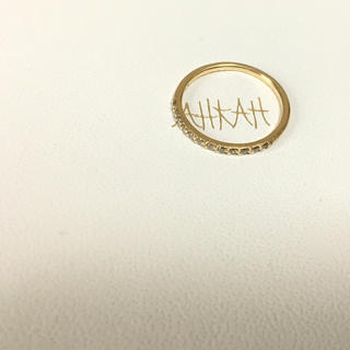 アーカー(AHKAH)のAHKAH♡ ドゥーズブリエ リング(リング(指輪))