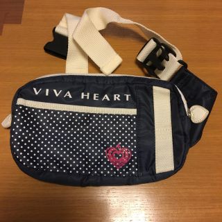 ビバハート(VIVA HEART)のVIVA HEART ウェストポーチ ほぼ新品(ボディバッグ/ウエストポーチ)