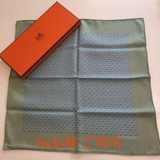 エルメス(Hermes)のHERMES プチカレ バッグ の ハンドルに(バンダナ/スカーフ)