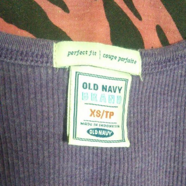 Old Navy(オールドネイビー)のオールドネイビー(OLD NAVY)タンクトップ メンズXS パープル 紫 メンズのトップス(タンクトップ)の商品写真