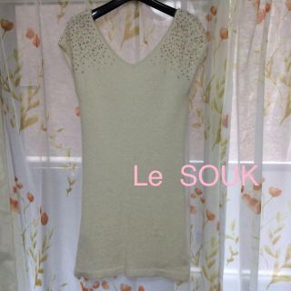 ルスーク(Le souk)のLe SOUK ワンピース インナー付♡(ミニワンピース)