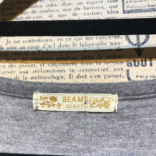 BEAMS(ビームス)のBEAMS HEART ビームス長袖カットソー レディースのトップス(カットソー(長袖/七分))の商品写真