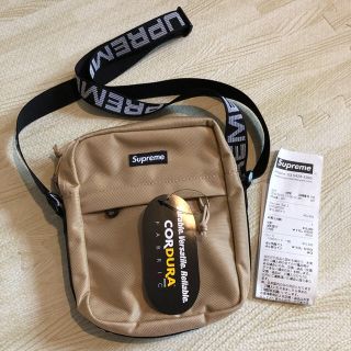 シュプリーム(Supreme)のSupreme cordura shoulder bag tan(ショルダーバッグ)