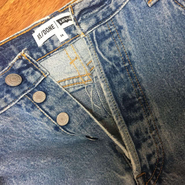 Ron Herman(ロンハーマン)のREDONE リダン ハイライズデニム 24 levis レディースのパンツ(デニム/ジーンズ)の商品写真