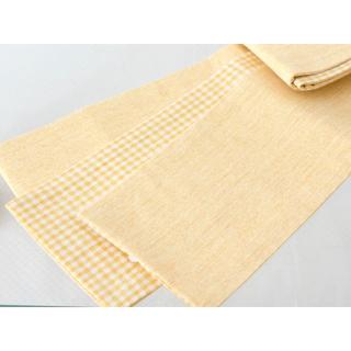 木綿　浴衣帯　半幅帯　ナチュラルスタイル　リバーシブル　02(浴衣帯)