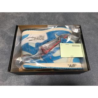 ナイキ(NIKE)の【国内正規】NIKE AIR JORDAN1 X OFF-WHITE NRG(スニーカー)