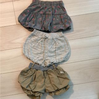 ユニクロ(UNIQLO)のショートパンツ 3set❁90cm(パンツ/スパッツ)