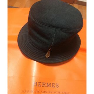 エルメス(Hermes)の週末セール！新品 未使用 エルメス カシミヤハット サイズ60(ハット)