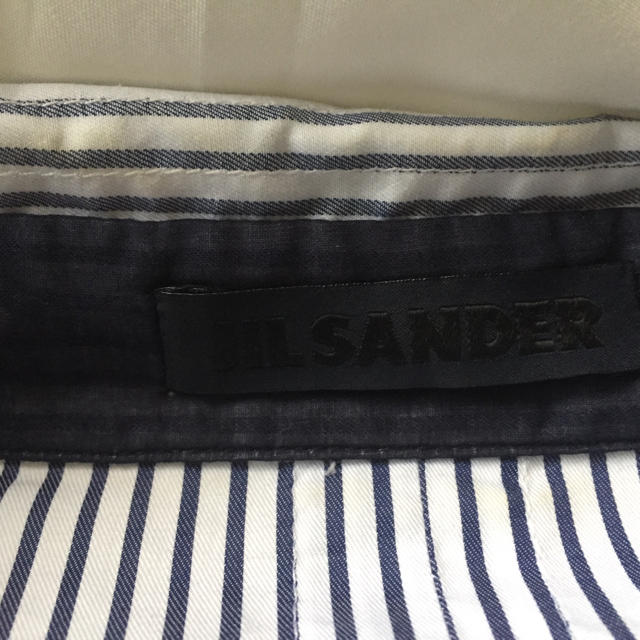 Jil Sander(ジルサンダー)の値下げ❗️ジルサンダー ノースリーブ シャツワンピ  未着用品 レディースのワンピース(ひざ丈ワンピース)の商品写真