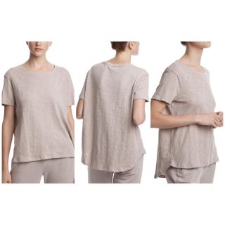 アパルトモンドゥーズィエムクラス(L'Appartement DEUXIEME CLASSE)のATM BOYFRIEND CREW NECK Tee アパルトモン ベージュ (Tシャツ(半袖/袖なし))