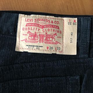 リーバイス(Levi's)のリーバイス 517 コーデュロイ W28L33 美品(デニム/ジーンズ)