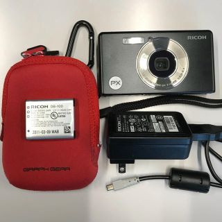 リコー(RICOH)のあかりん様専用◆防水コンパクトデジカメ◆ RICOH PX◆ (コンパクトデジタルカメラ)