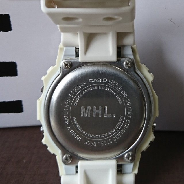 G-SHOCK  × MHL  腕時計 ホワイト 1
